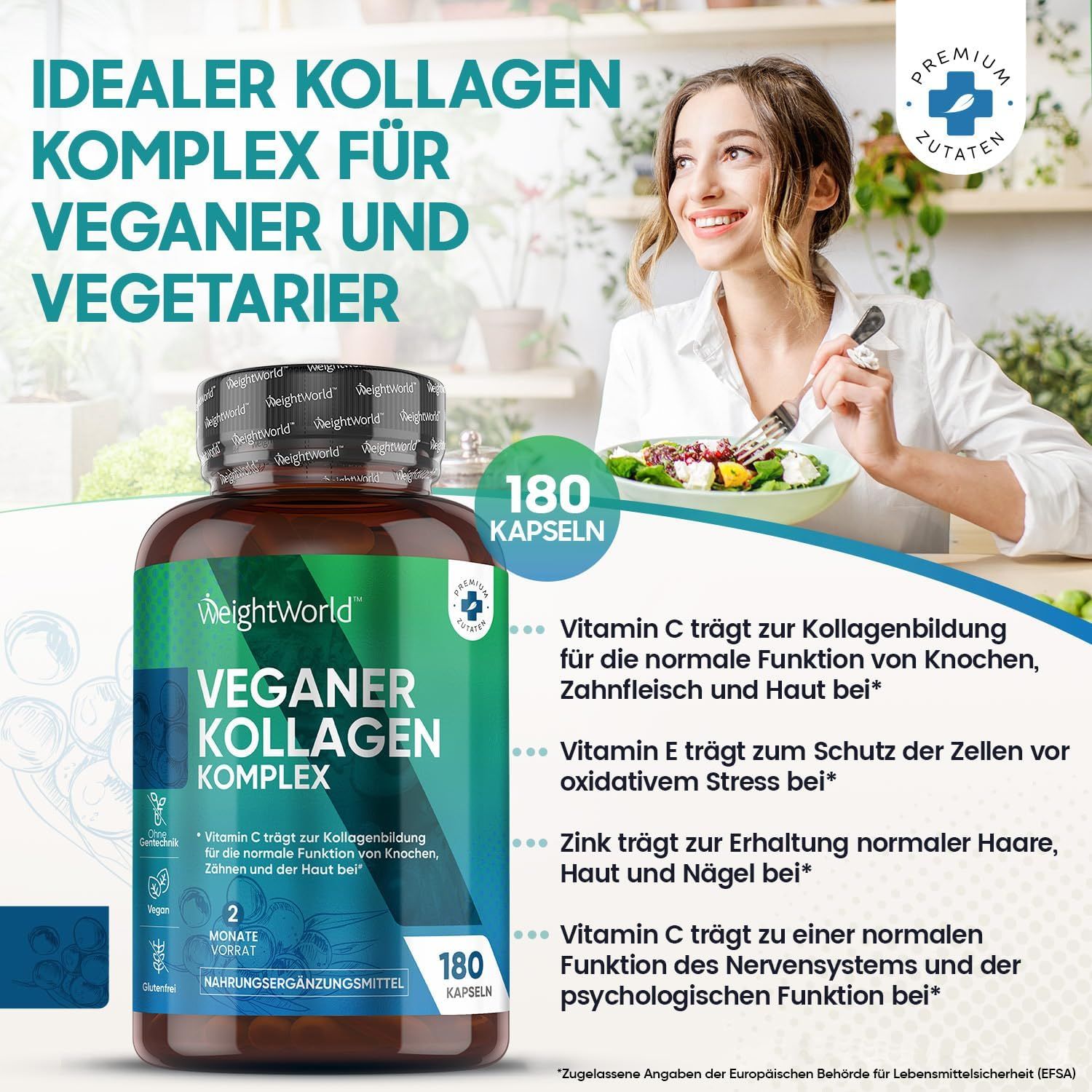 WeightWorld Vegan Collagen Complex Capsules