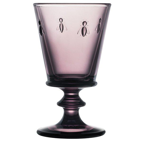 Wine glass Abeille Aubergine from La Rochère