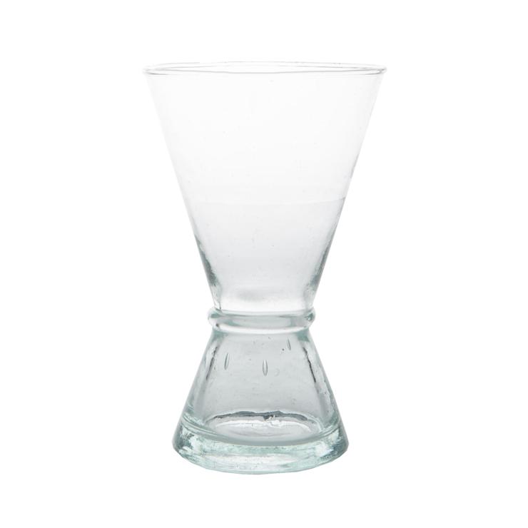 Wine Glass From Recycled Glass Medium