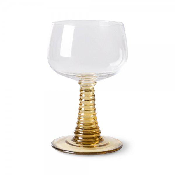 Wine glass green (tall) from HKliving