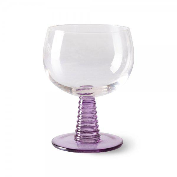 Wine glass purple (tall) from HKliving