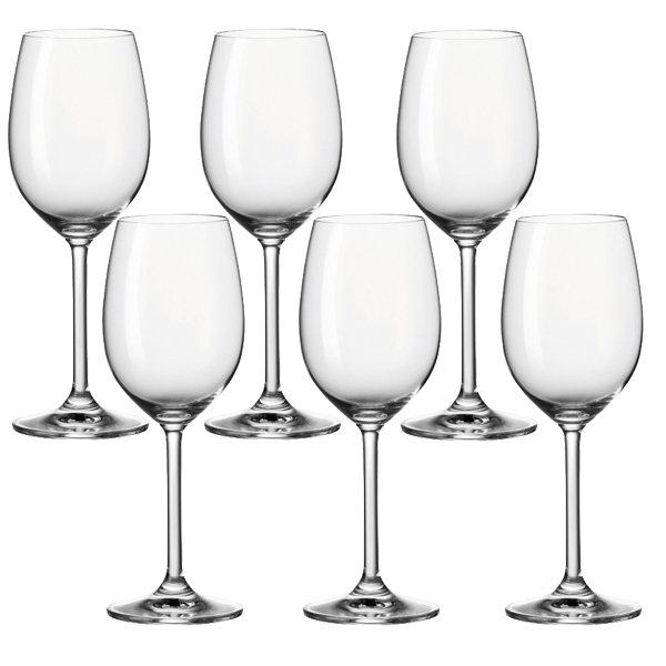 Wine glass white wine glass Daily (set of 6) made of glass by Leonardo