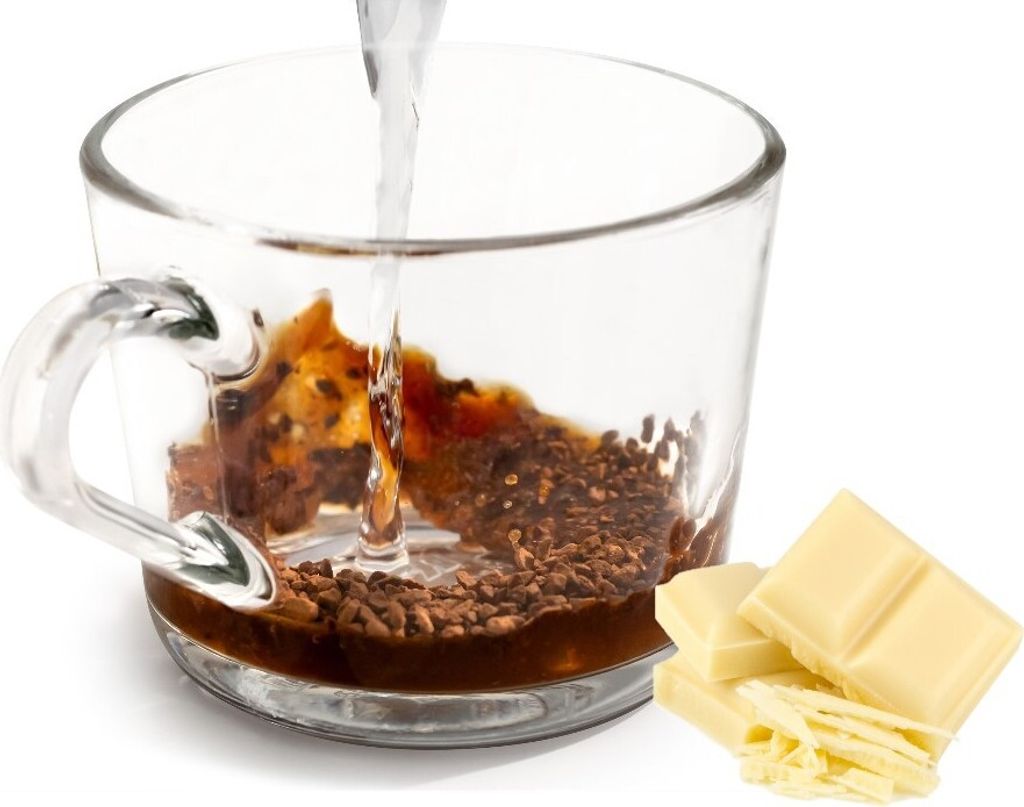 Weiße Schokolade Löslicher Kaffee Instant Pulver 1 kg