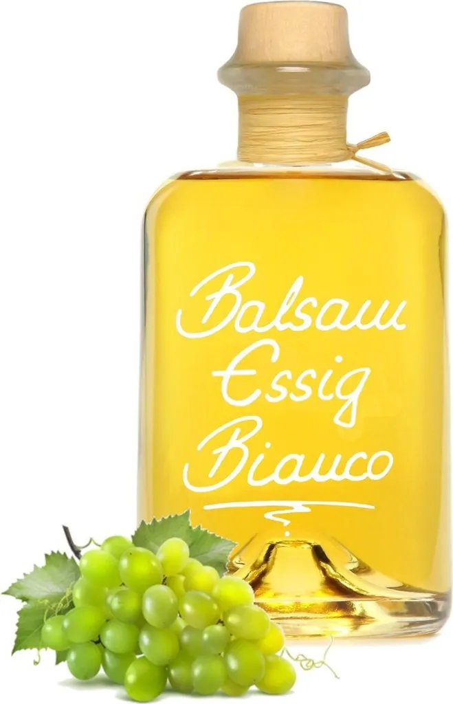 White Balsamic Vinegar Bianco 1L - very mild & concentrated 5% acidity