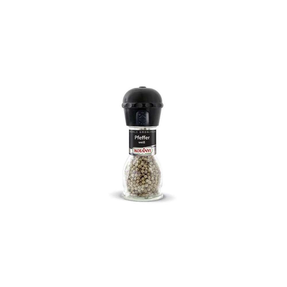 white pepper, mill