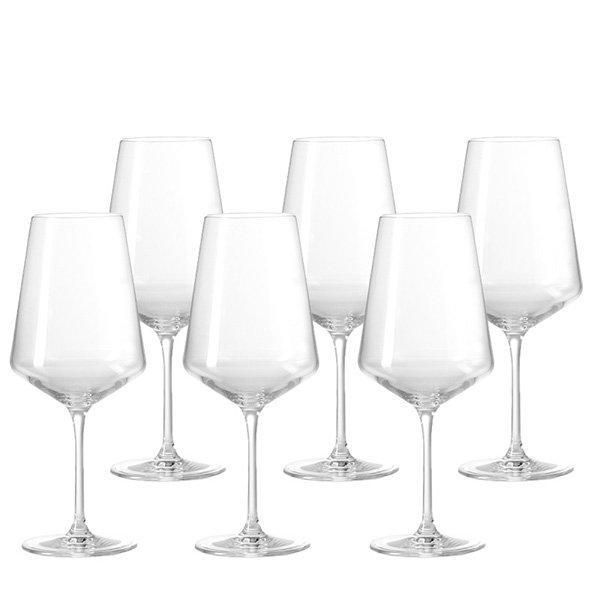 White wine glass Puccini 6 pieces by Leonardo