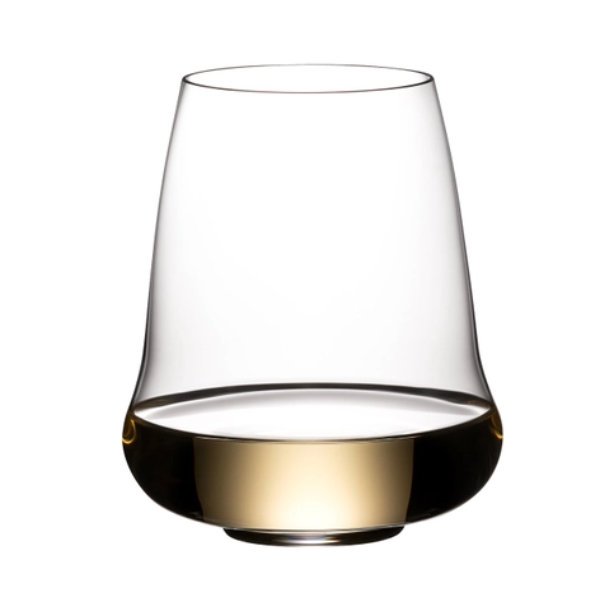 White wine glass Stemless Wings from Riedel