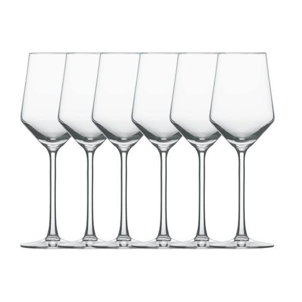 Pure Riesling white wine glasses, 6 pieces