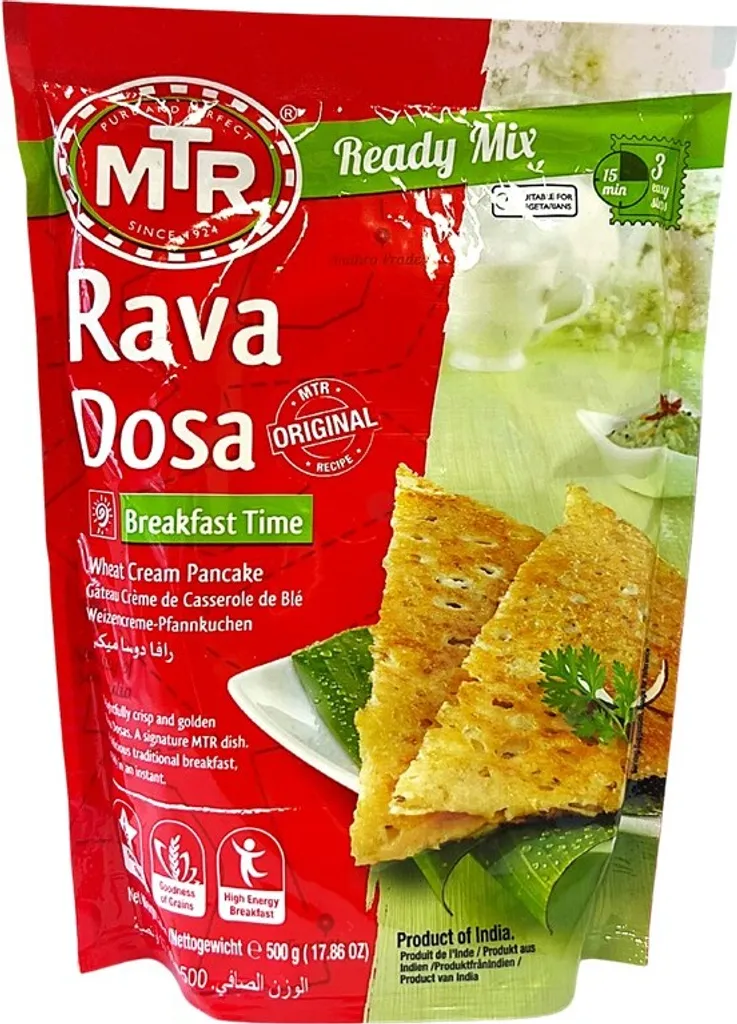 Cream of Wheat Pancakes - Rava Dosa - MTR - 500 g