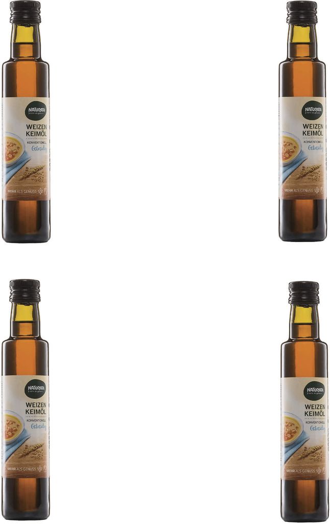 Weizenkeimöl, konventionell, 4 x 250 ml