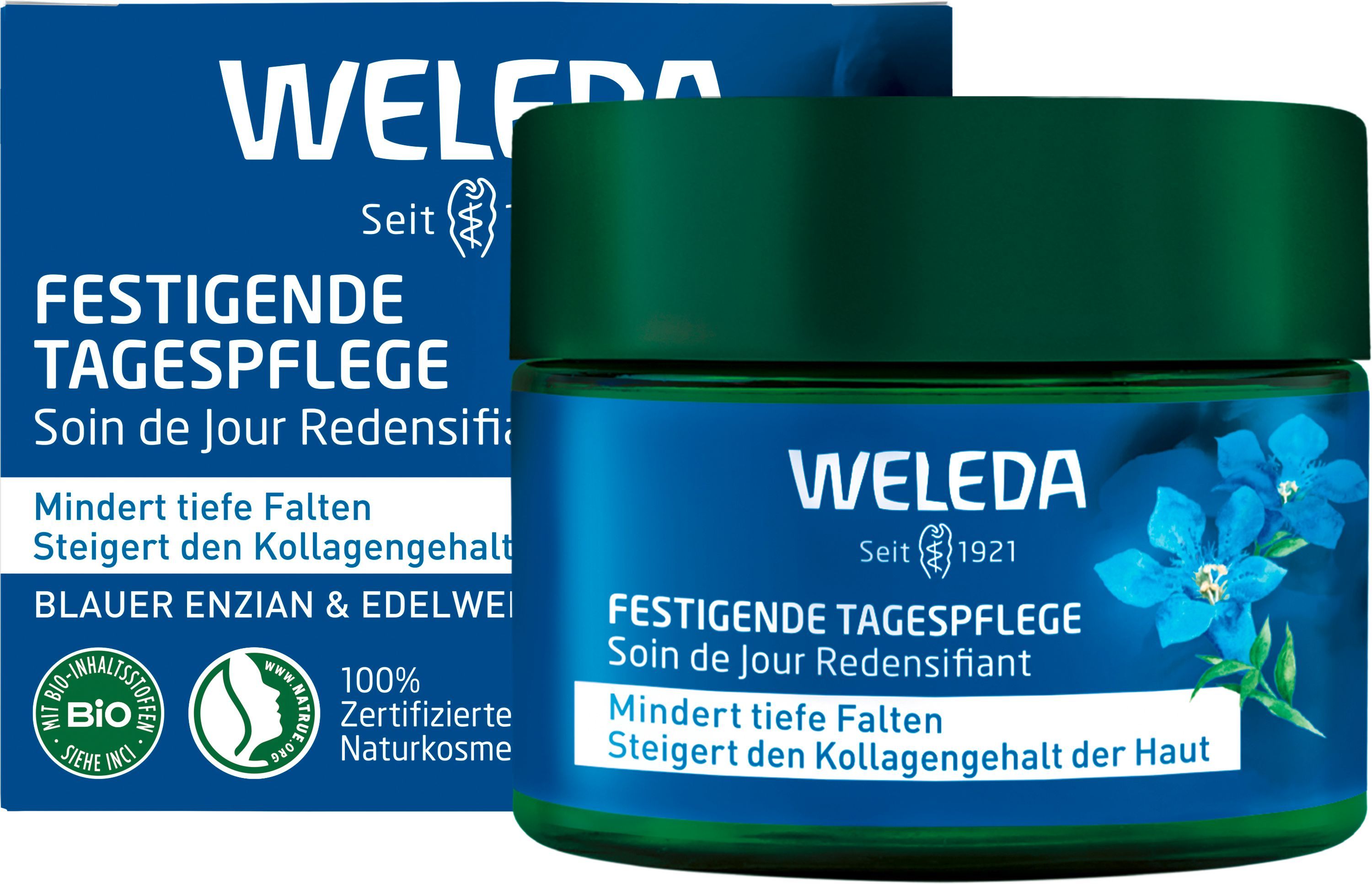 Weleda Firming Day Care Blue Gentian & Edelweiss - reduces deep wrinkles & pigment spots