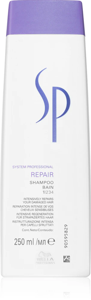 Wella Professionals SP Repair Shampoo for damaged, chemically treated hair