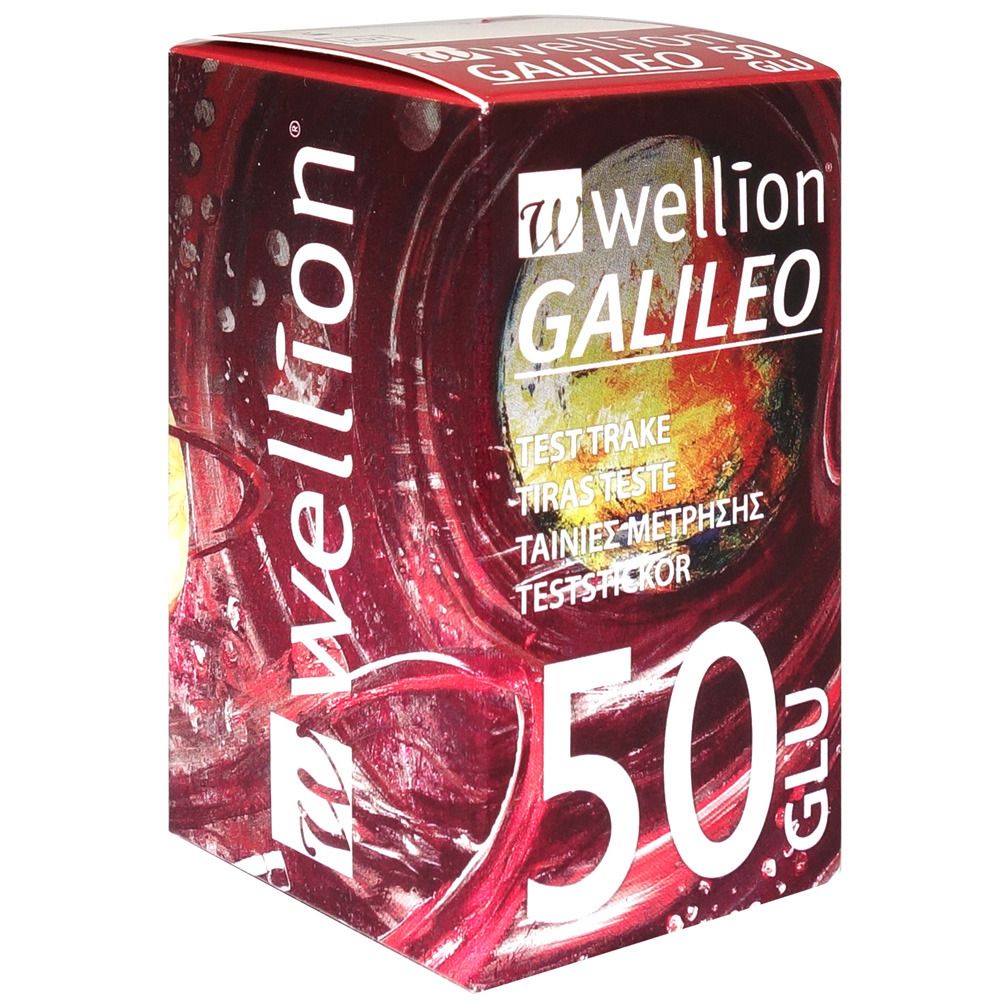 Wellion Galileo blood sugar test stripes