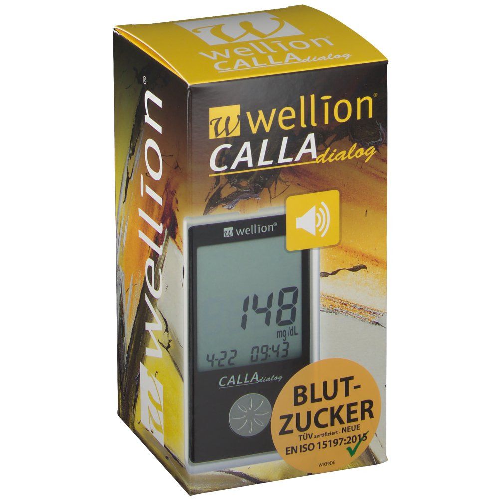 Wellion® Calladialog blood sugar measuring device MG/DL