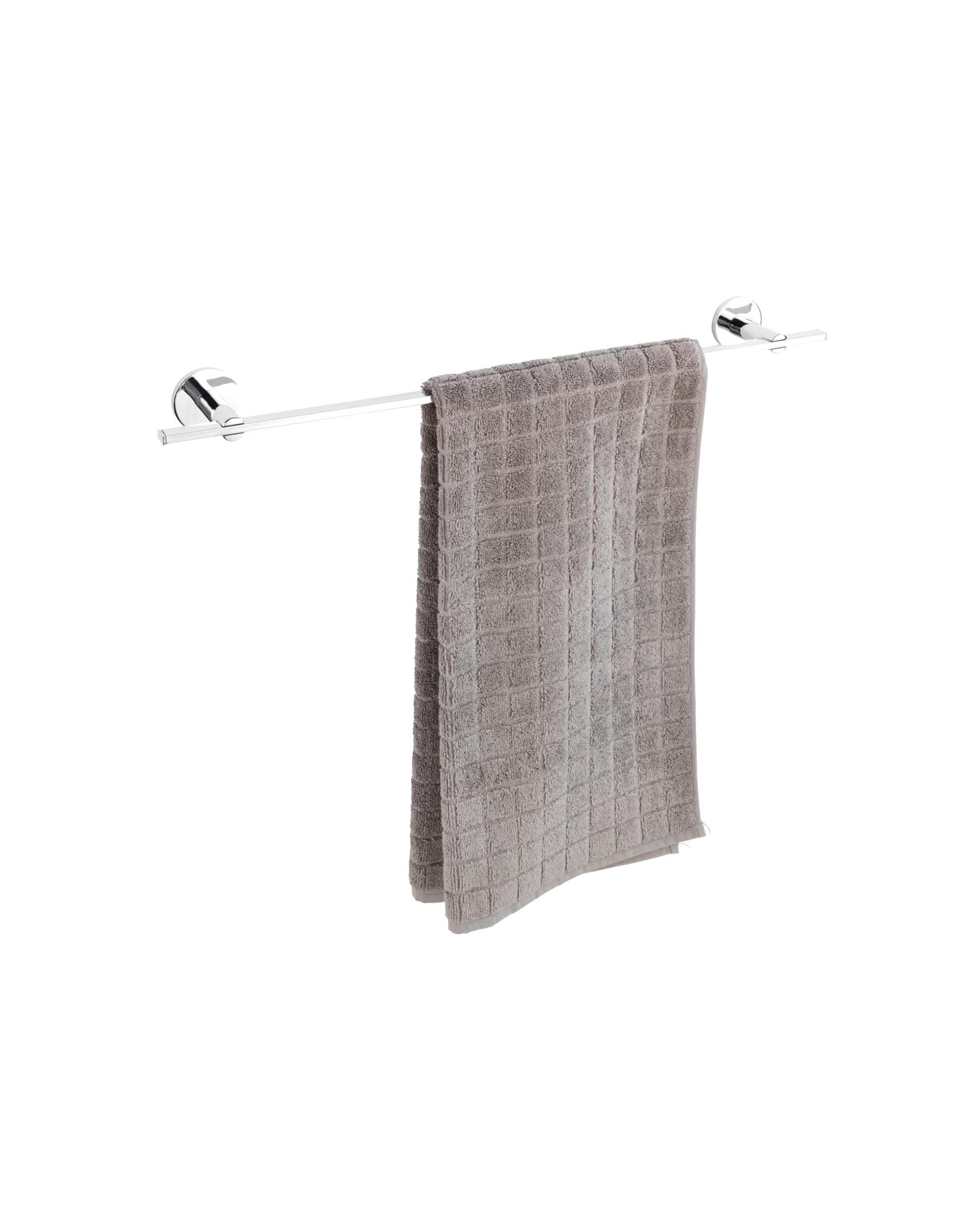 WENKO bathroom accessory UV-Loc® bath towel rail Uno Isera 60 cm