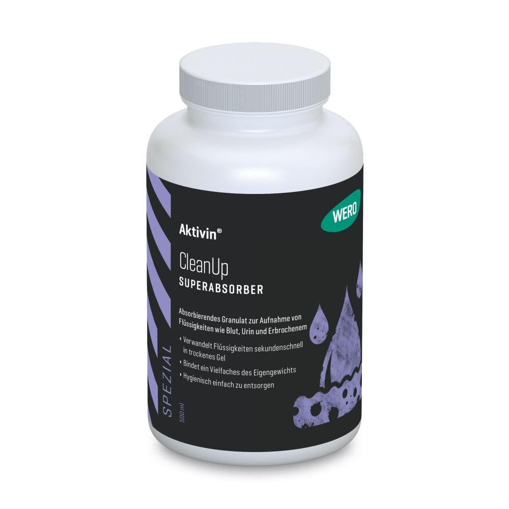 WERO Aktivin® CleanUp Superabsorber, absorbent granules