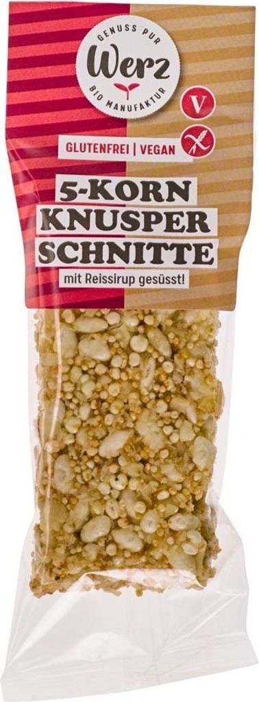 Werz 5-Korn-Knusperschnitte30g