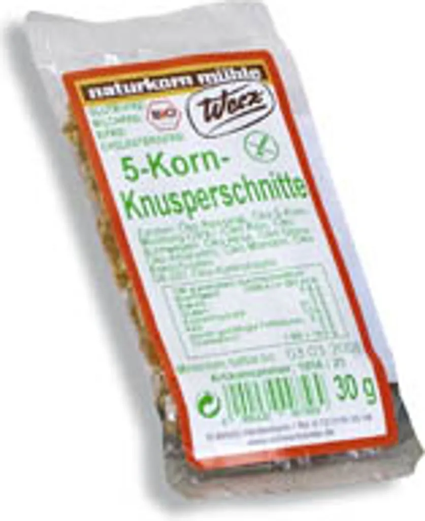 Werz 5-Korn-Knusperschnitte30g