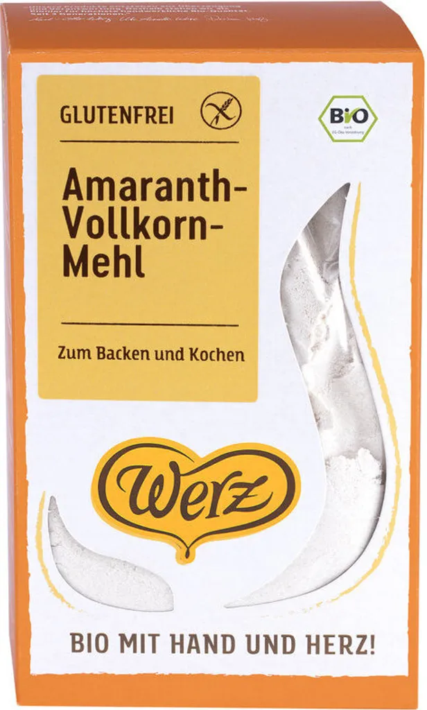 Werz Amaranth Wholemeal Flour gluten-free -- 500g