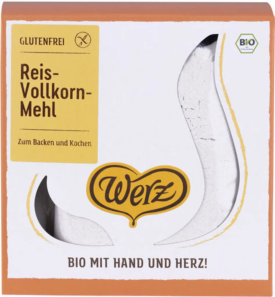 Werz Rice Wholegrain Flour gluten-free -- 1000g