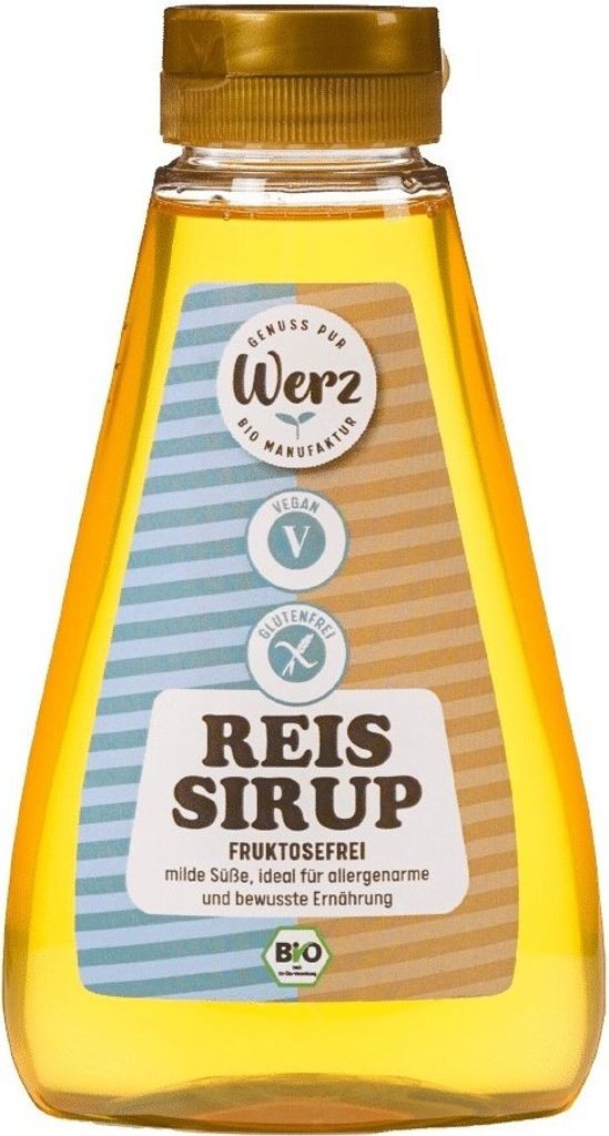 Werz Reissirup fructosefrei glutenfrei -- 460g