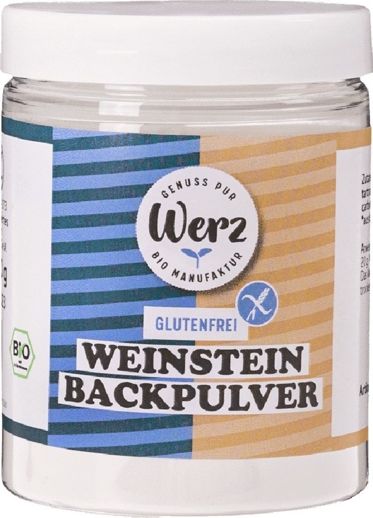 Werz Cream of Tartar Baking Powder - 150g gluten-free