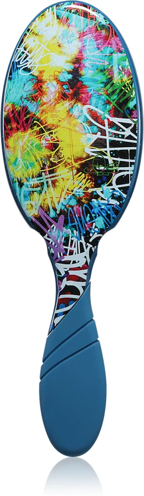 Wet Brush Pro detangler Steet art brush for easy combing of the hair