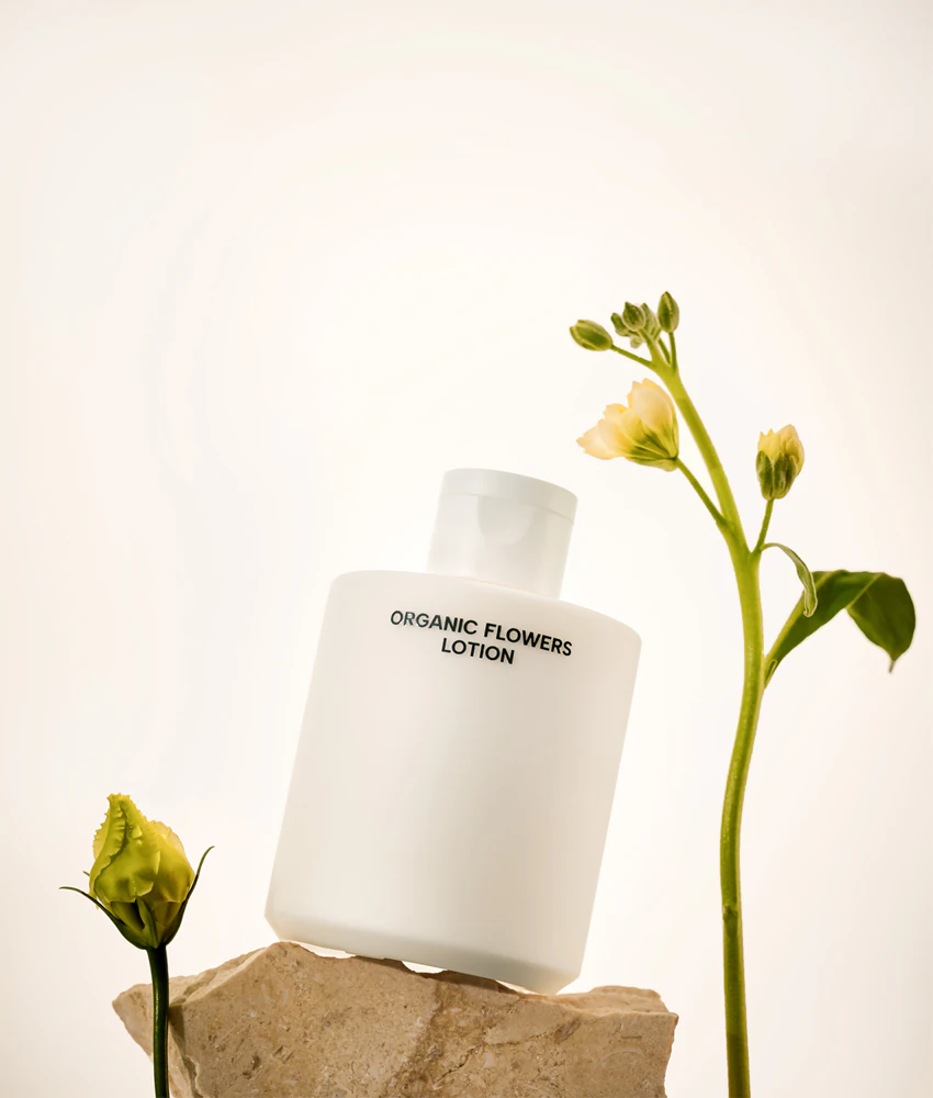 WHAMISA Organic Flowers Lotion Double Rich refreshing and moisturizing lotion for the face