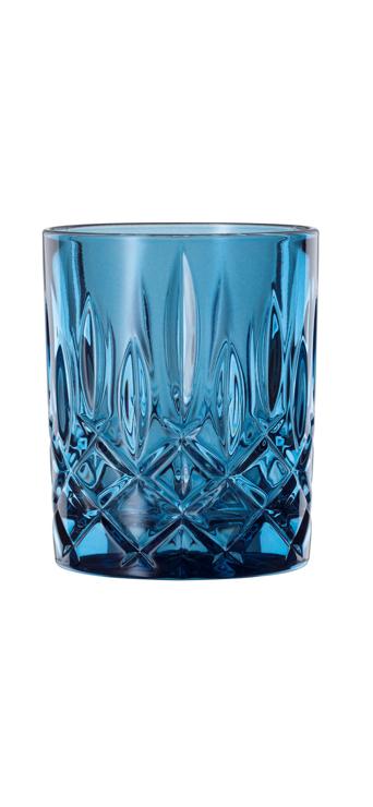 Whiskey VINTAGE BLUE Set/2: Noblesse Colors 29.5 cl, contents: 295 ml, D: 82 mm, H: 98 mm