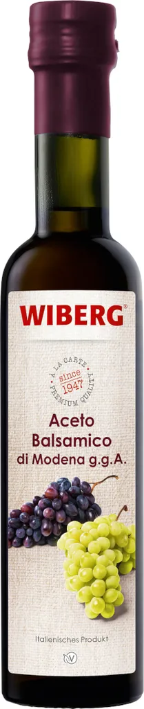 Wiberg Aceto Balsamico di Modena pleasant taste bottle 250ml