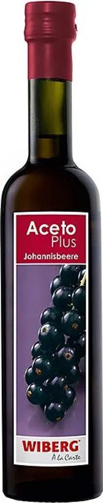 Wiberg AcetoPlus Currant Vinegar Fruit Preparation Bottle 500ml