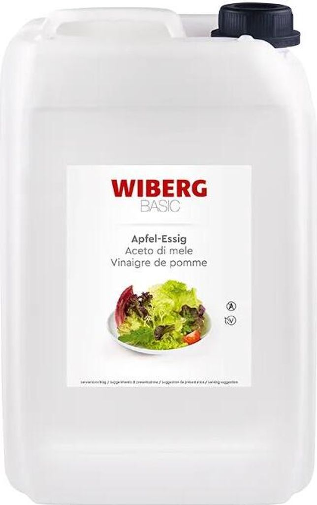 WIBERG Apple Cider Vinegar Classic, 5% acidity 5L