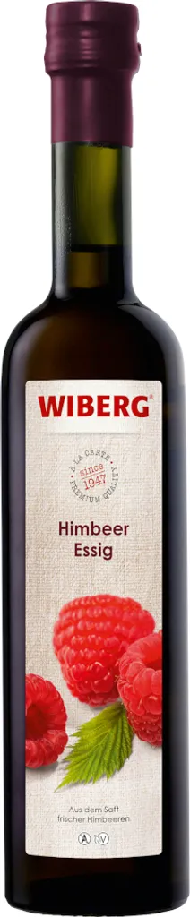 Wiberg Raspberry Vinegar powerful aromas of ripe raspberries 500ml