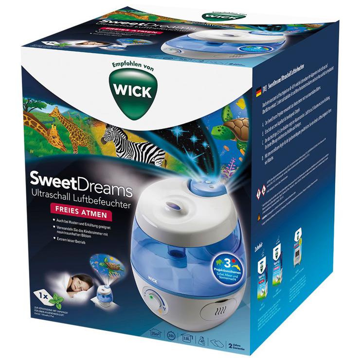 WICK SweetDreams 2-in-1 ultrasonic humidifier