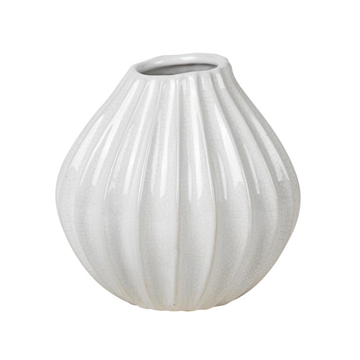 broste Copenhagen Wide Vase Ivory