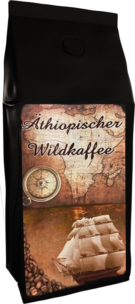 Wild coffee from Ethiopia 500 g coffee as filter coffee whole bean