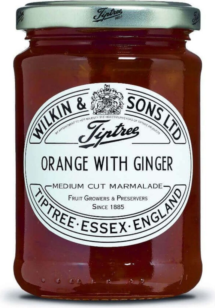 Wilkin & Sons Brotaufstrich Orange mit Ingwer, 340g
