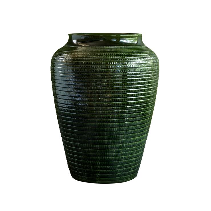 Willow Vase Glazed 25Cm