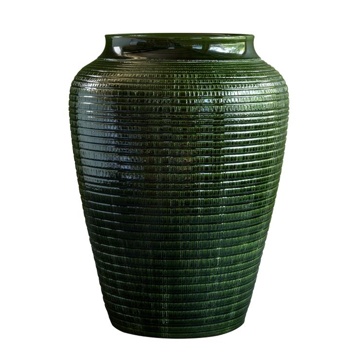 Willow Vase Glazed 35Cm