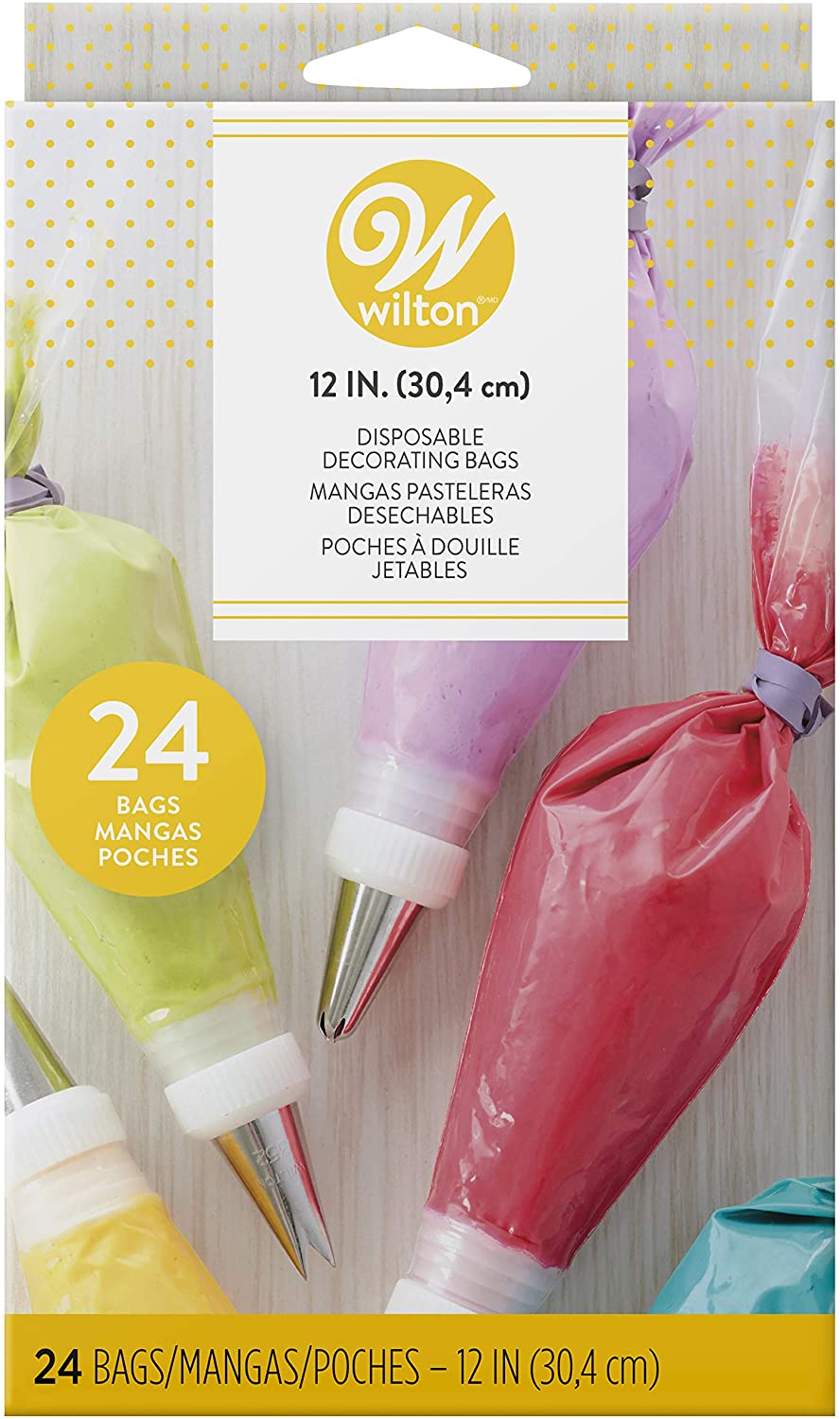 Wilton 24 Counts Disposable Decorating Bags
