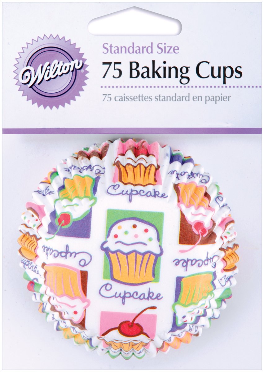 Wilton Cupcake Heaven Standard Baking Cases - 75 Pack