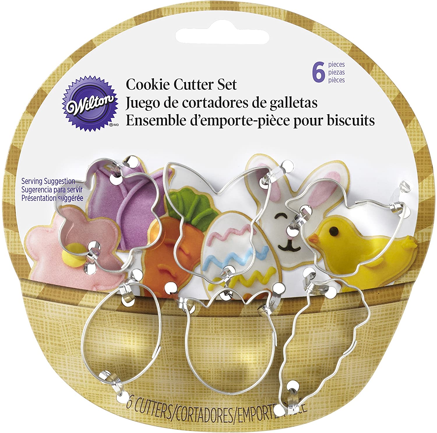 Wilton Easter Basket Mini Cookie Cutter Set
