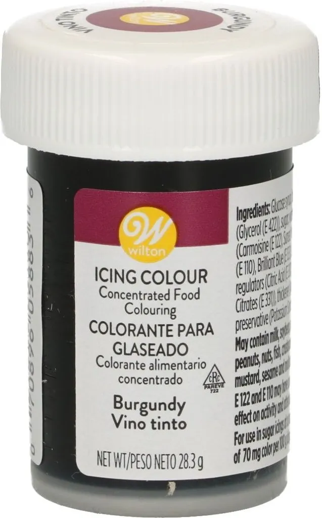 Wilton Icing Color Burgundy 28 g