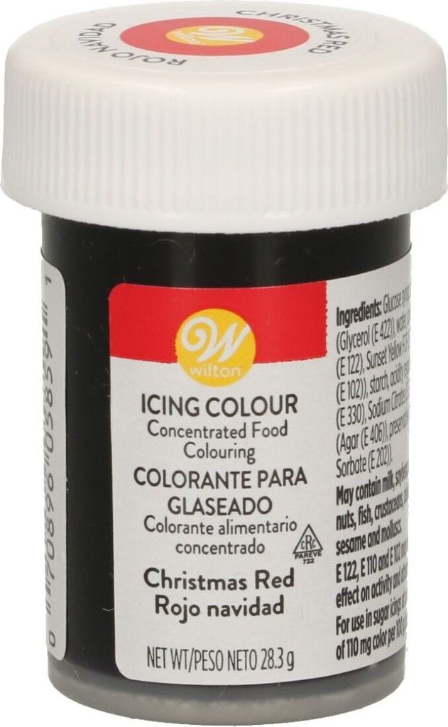 Wilton glaze color Christmas Red 28 g