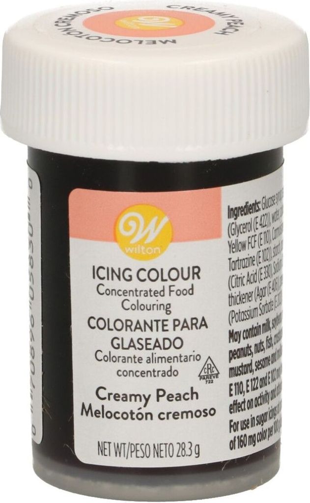 Wilton glaze color Creamy Peach 28 g