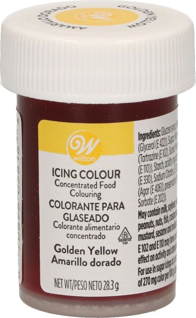 Wilton glaze color Golden Yellow 28 g