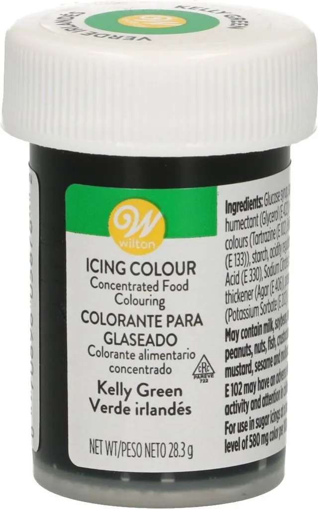Wilton glaze color Kelly Green 28 g