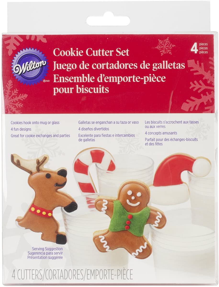 Wilton Lady Tron Milk and Cookie Hugger Set