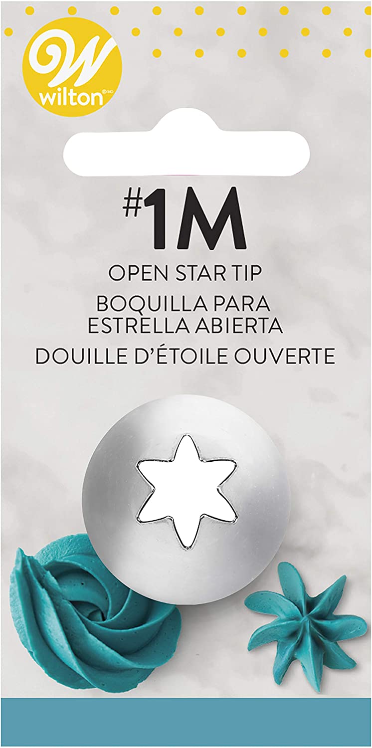 Wilton Number 1M Carded Open Star Tip