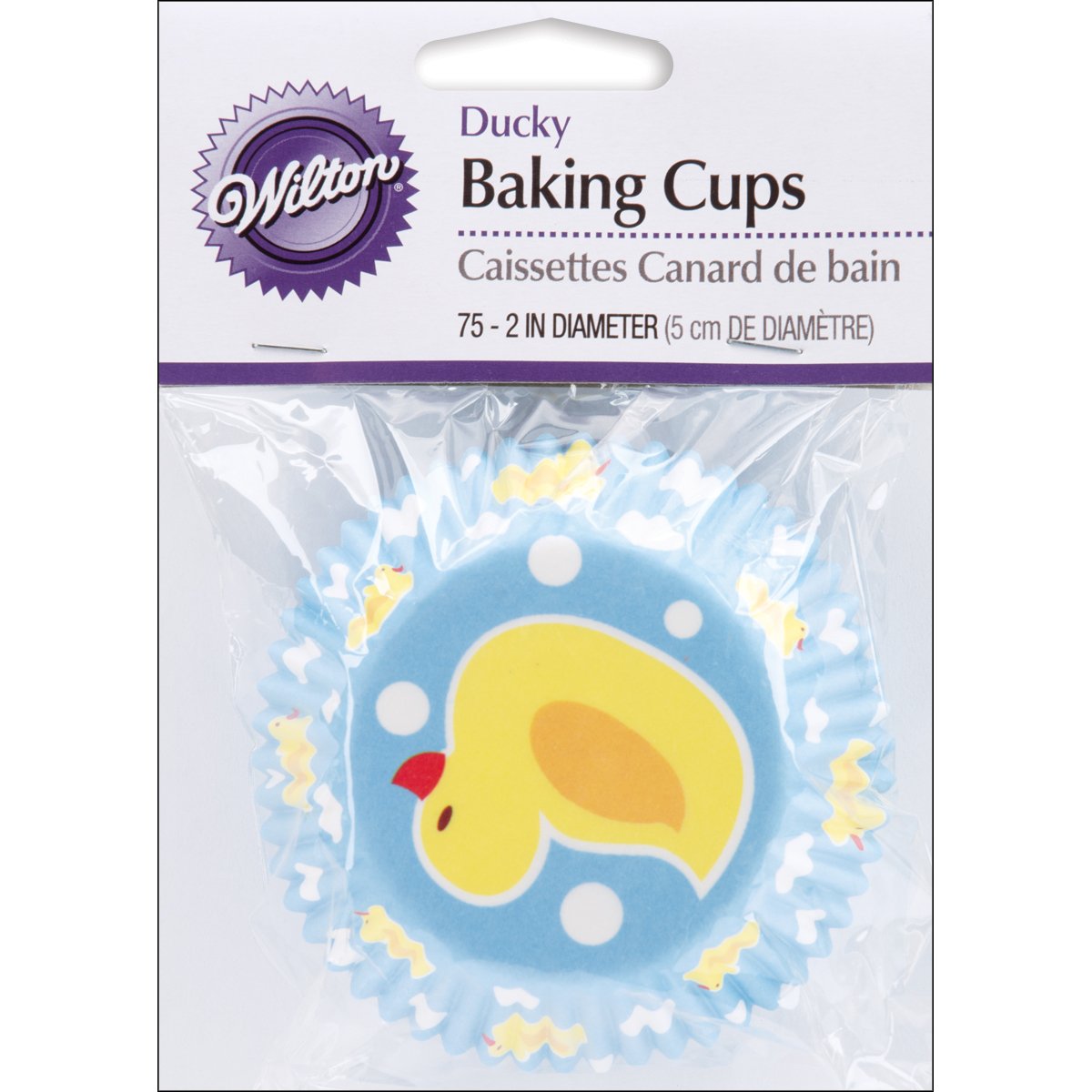 Wilton Standard Ducky Baking Cases - 75 Pack